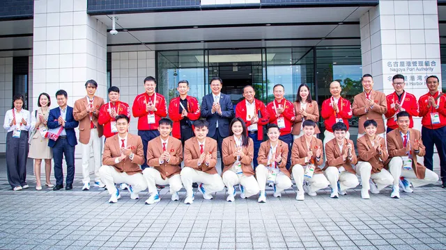 Chủ tịch Ủy ban Olympic Việt Nam Nguyễn Văn Hùng động viên Đoàn Thể thao Việt Nam trước thềm ASIAD 2026