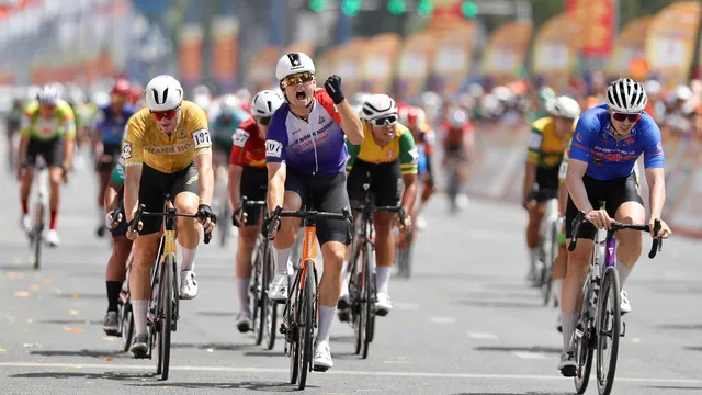 Cúp Xe đạp Truyền hình TP.HCM, HTV - Tôn Đông Á 2026: Tay đua người New Zealand Patrick Patterson thắng ngoạn mục tại Mỹ Tho 