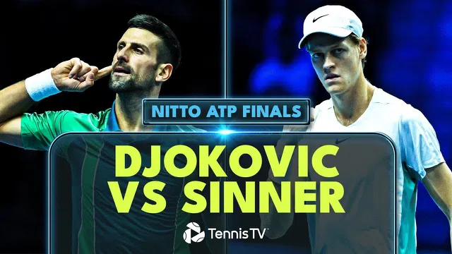 Sinner hạ Djokovic ở Bảng Xanh ATP Finals 2023