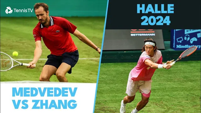 Zhizhen bất ngờ loại Medvedev tại Halle Open