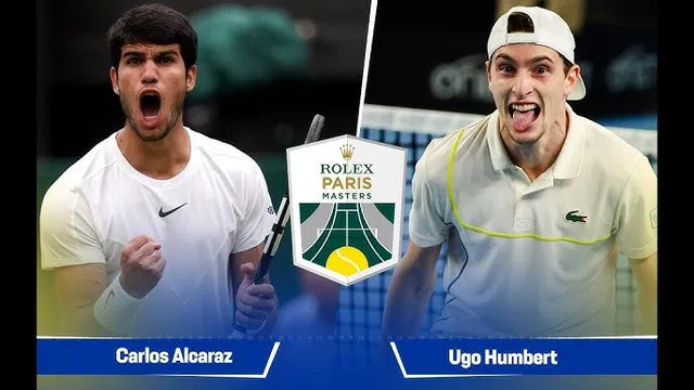 Humbert loại Alcaraz khỏi Paris Masters