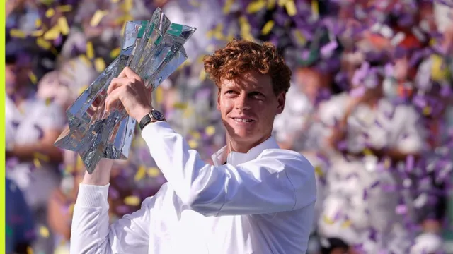 Sinner vô địch giải quần vợt Indian Wells 