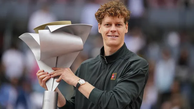 Vô địch Madrid Open 2026, Sinner đi vào lịch sử với kỷ lục 5 danh hiệu Masters 1000 liên tiếp