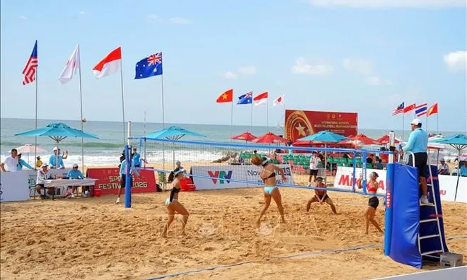 16 đội bóng dự Giải Bóng chuyền bãi biển nữ quốc tế năm 2026
