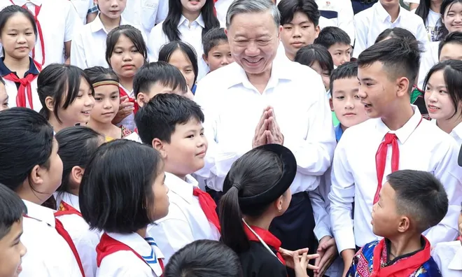 Thư của Tổng Bí thư, Chủ tịch nước Tô Lâm gửi ngành Giáo dục nhân dịp Khai giảng năm học mới 2026-2027