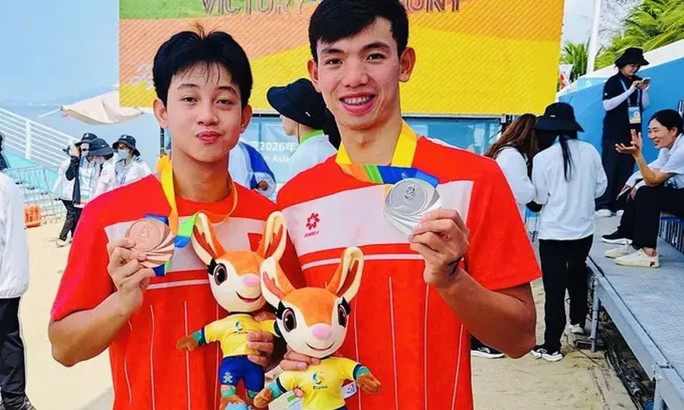 Môn Bơi - ABG6: Đội tuyển Việt Nam giành 1 huy chương bạc, 1 huy chương đồng nội dung bơi mặt nước mở cự ly 5km nam