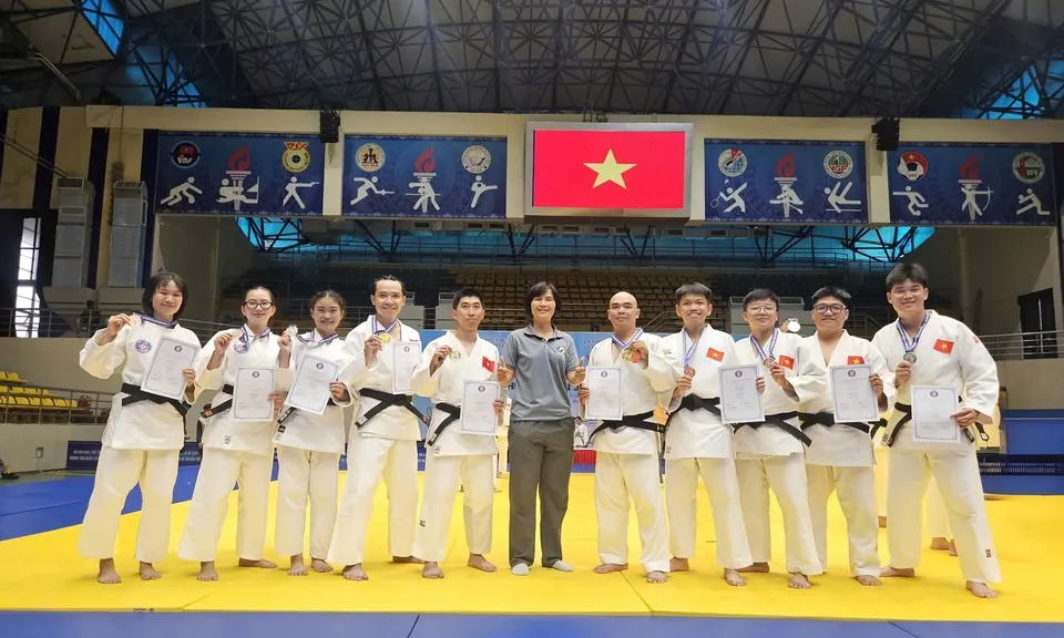 Giải vô địch Judo Đông Nam Á 2026: Việt Nam giành 7 huy chương vàng nội dung Kata