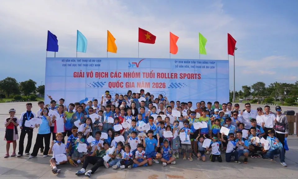 Tín hiệu tích cực từ Giải vô địch các nhóm tuổi Roller Sports quốc gia 2026
