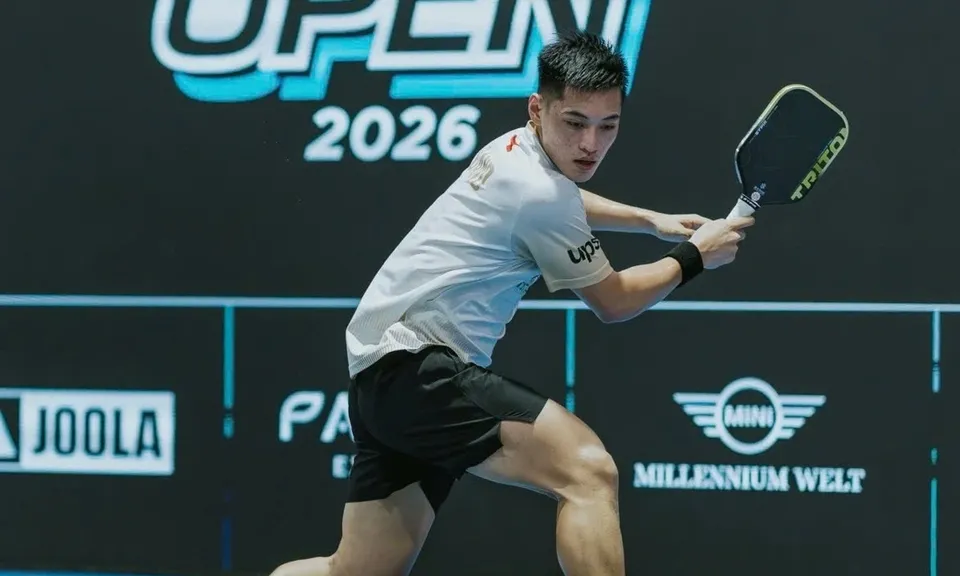 Trương Vinh Hiển đăng quang ngôi vương Pickleball châu Á
